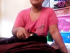 Indian gf blowjob