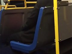 Public Wanker Jerks his Cock for Indian Milf on Public Bus pt 1