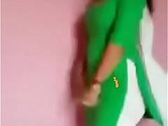 www.Nowwatchtvlive.org - indian desi girl dance in green dress