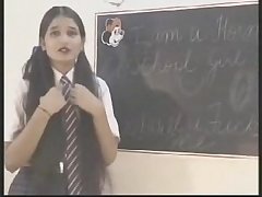 Naughty indian college girl punished