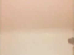 18 year old black teen Cumshot squirting in shower