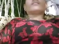 Aunty fucked in jungle