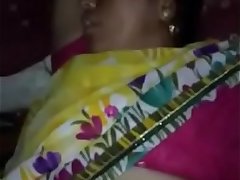 Sleeping Village bhabhi pussy captured by hubby